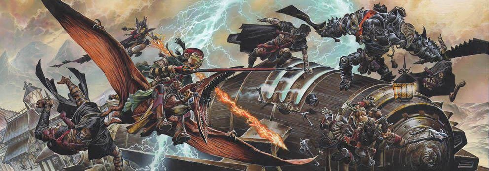 Сетинг Eberron для D&D переносить фентензі пригоди в світ магічних технологій